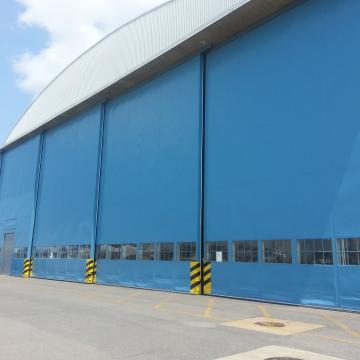 Hangar Doors after Coating