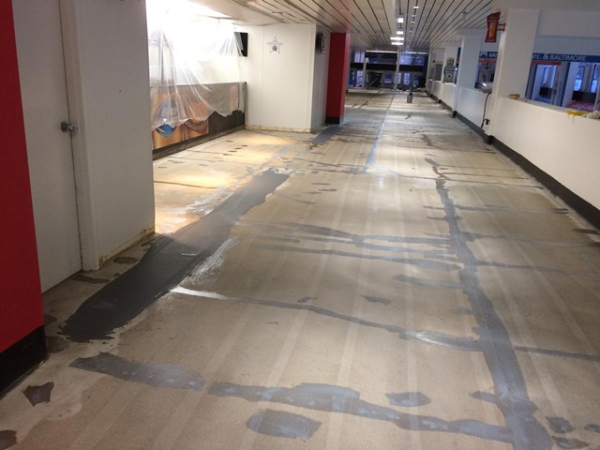 O.T. Neighoff flooring crews are skilled craftsmen in preparing concrete surfaces for coatings. The finished product will only be as good as the expertise practiced in surface preparation.